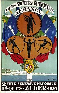 YY015 FETE FEDERALE NATIONAL PAQUES ALGER 1930